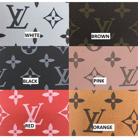 faux louis vuitton leather|louis vuitton leather fabric wholesale.